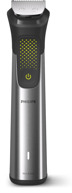 Zbliżenie na trymer uniwersalny Philips Multigroom MG9552/15.